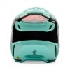 KASK MOTOCYKLOWY FOX V3 DRIP TURQUOISE L